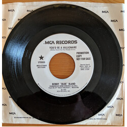 Bobby Bland You'd Be A Millionaire USED VINYL 7INCH 45 RPM SINGLE PROMO