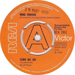 Nina Simone Turn Me On USED VINYL 7INCH 45 RPM SINGLE PROMO