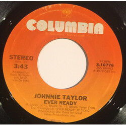 Johnnie Taylor Ever Ready / Give Me My Baby USED VINYL 7INCH 45 RPM STYRENE STEREO