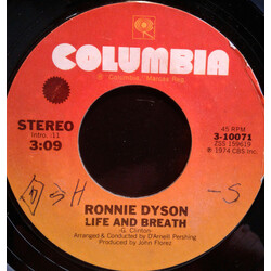 Ronnie Dyson Life And Breath / The Captain Of Your Soul USED VINYL 7INCH 45 RPM