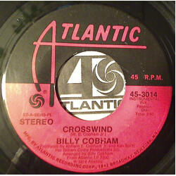Billy Cobham Crosswind / Le Lis USED VINYL 7INCH 45 RPM SINGLE STEREO