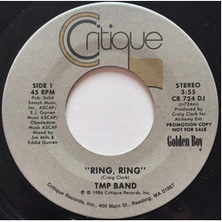Tmp Band Ring, Ring USED VINYL 7INCH 45 RPM SINGLE PROMO STEREO MONO