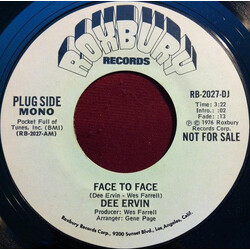 Big Dee Irwin Face To Face USED VINYL 7INCH 45 RPM PROMO STEREO MONO