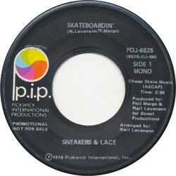 Sneakers & Lace Skateboardin' USED VINYL 7INCH 45 RPM SINGLE PROMO STEREO MONO