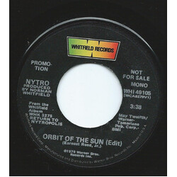 Nytro Orbit Of The Sun USED VINYL 7INCH PROMO