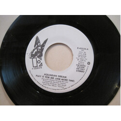 Aquarian Dream (2) Play It For Me (One More Time) / Gentle Thoughts USED VINYL 7INCH 45 RPM SINGLE PROMO STEREO
