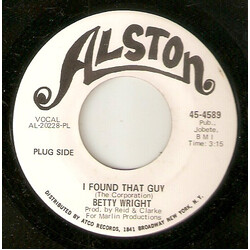 Betty Wright I Found That Guy USED VINYL 7INCH 45 RPM SINGLE PROMO