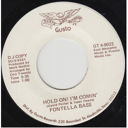 Fontella Bass Hold On! I'm Comin' USED VINYL 7INCH 45 RPM SINGLE PROMO