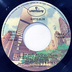 Kurtis Blow The Breaks USED VINYL 7INCH 45 RPM SINGLE STEREO