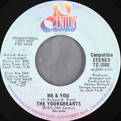 The Younghearts Me & You USED VINYL 7INCH 45 RPM