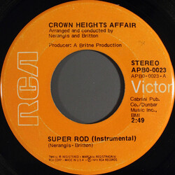 Crown Heights Affair Super Rod USED VINYL 7INCH 45 RPM STEREO