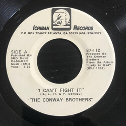The Conway Brothers I Can't Fight It USED VINYL 7INCH 45 RPM PROMO
