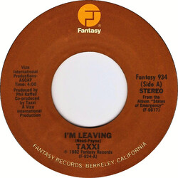 Taxxi I'm Leaving / Gold Digger USED VINYL 7INCH 45 RPM SINGLE STEREO