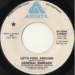 General Johnson Let's Fool Around USED VINYL 7INCH 45 RPM PROMO