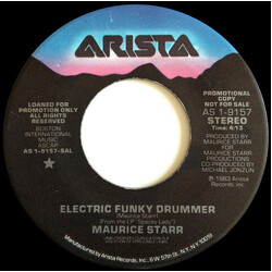 Maurice Starr Electric Funky Drummer USED VINYL 7INCH PROMO