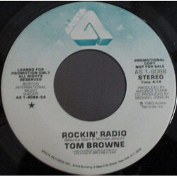 Tom Browne Rockin' Radio USED VINYL 7INCH PROMO