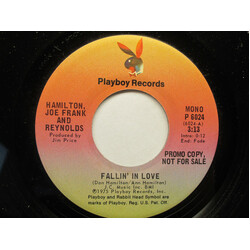 Hamilton, Joe Frank & Reynolds Fallin' In Love USED VINYL 7INCH 45 RPM PROMO STEREO MONO