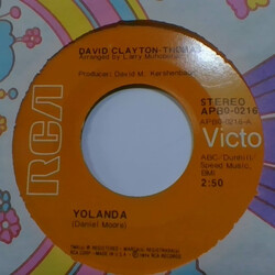 David Clayton-Thomas Yolanda USED VINYL 7INCH 45 RPM SINGLE STEREO
