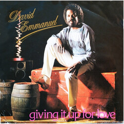 David Emmanuel Giving It Up For Love USED VINYL 7INCH 45 RPM