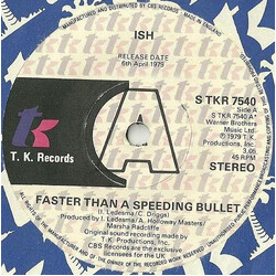 Ish Ledesma Faster Than A Speeding Bullet USED VINYL 7INCH 45 RPM PROMO