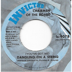 Chairmen Of The Board (You've Got Me) Dangling On A String / I'll Come Crawling USED VINYL 7INCH 45 RPM SINGLE