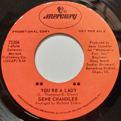 Gene Chandler You're A Lady USED VINYL 7INCH 45 RPM SINGLE PROMO