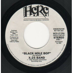 X-25 Band Black Hole Bop USED VINYL 7INCH 45 RPM PROMO