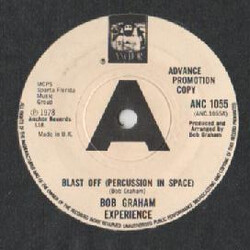 Bob Graham Experience Blast Off (Percussion In Space) USED VINYL 7INCH PROMO