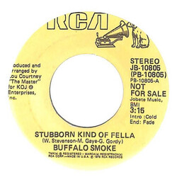 Buffalo Smoke Stubborn Kind Of Fella / Don't Stop The Box USED VINYL 7INCH 45 RPM PROMO STEREO