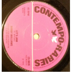 Bobby Williams (16) Let's Jam / You're My Baby USED VINYL 7INCH REISSUE