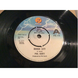 Phil Hurtt Boogie City / P.H. Factor Boogie USED VINYL 7INCH 45 RPM SINGLE PROMO