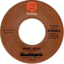 The Blackbyrds Happy Music USED VINYL 7INCH SINGLE 45 RPM