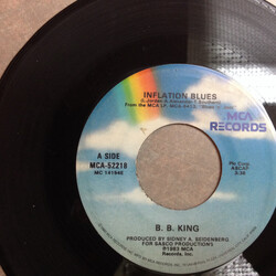 B.B. King Inflation Blues / Sell My Monkey USED VINYL 7INCH 45 RPM PROMO