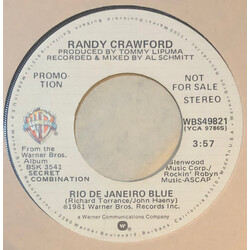 Randy Crawford Rio De Janeiro Blue USED VINYL 7INCH SINGLE PROMO MONO STEREO
