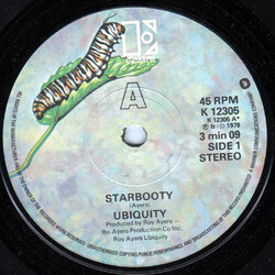 Ubiquity (4) Starbooty / Midnight After Dark USED VINYL 7INCH 45 RPM
