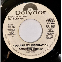 Southern Cookin' You Are My Inspiration USED VINYL 7INCH 45 RPM PROMO
