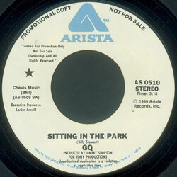 GQ Sitting In The Park USED VINYL 7INCH 45 RPM PROMO