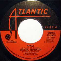 Aretha Franklin Angel USED VINYL 7INCH 45 RPM STYRENE