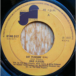 Ohio Players Got Pleasure / I Wanna Hear From You USED VINYL 7INCH 45 RPM