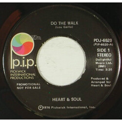 The Heart And Soul Orchestra Do The Walk / You Got Me Going USED VINYL 7INCH 45 RPM SINGLE PROMO