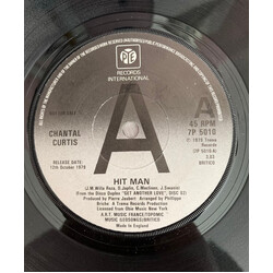 Chantal Curtis Hit Man / I Gotta Know USED VINYL 7INCH PROMO