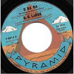 D.C. LaRue O Ba Ba (No Reino Da Mae Do Ouro) USED VINYL 7INCH 45 RPM