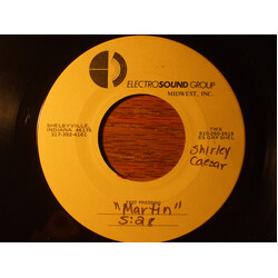 Shirley Caesar Martin USED VINYL 7INCH 45 RPM SINGLE TEST PRESSING