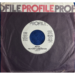 The Funky Carburetors Movin' USED VINYL 7INCH 45 RPM SINGLE PROMO