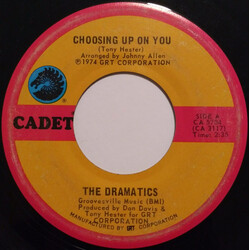 The Dramatics Choosing Up On You USED VINYL 7INCH 45 RPM SINGLE