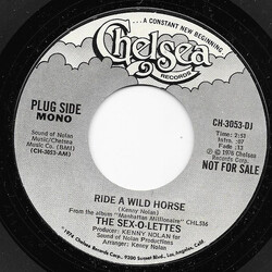 The Sex-O-Lettes Ride A Wild Horse USED VINYL 7INCH 45 RPM PROMO STEREO MONO