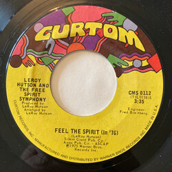 Leroy Hutson / The Free Spirit Symphony Feel The Spirit (In '76) USED VINYL 7INCH SINGLE 45 RPM