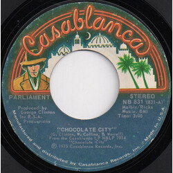 Parliament Chocolate City USED VINYL 7INCH 45 RPM SINGLE STYRENE STEREO