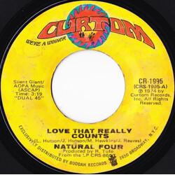 The Natural Four Love That Really Counts / Love's Society USED VINYL 7INCH 45 RPM