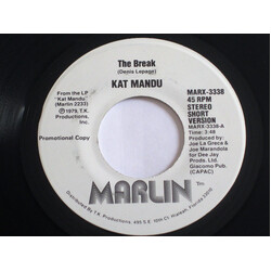 Kat Mandu The Break USED VINYL 7INCH 45 RPM PROMO
